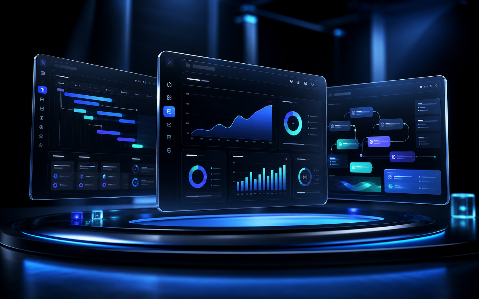 Premium Xmartpro platform showcase visual